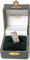 Lovely Size 7 Woven Twisted Vines Sterling Stamped 925 Ring