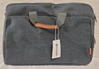 New - BagAsin Personal Computer Bag , Grey . Can hold upto 19" Laptop .