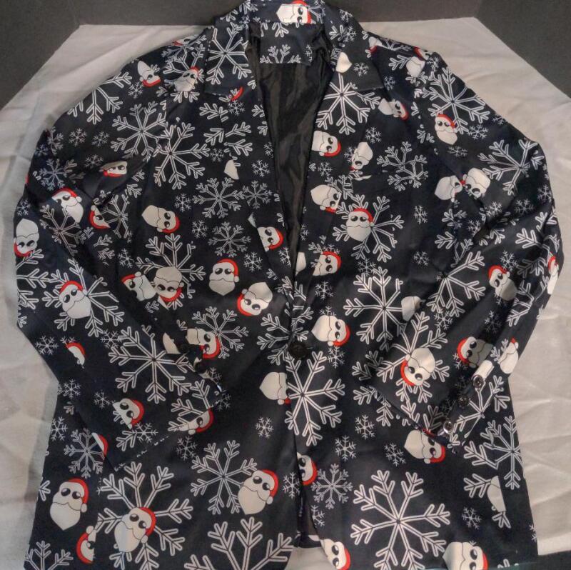NEW Size Medium Christmas Blazer