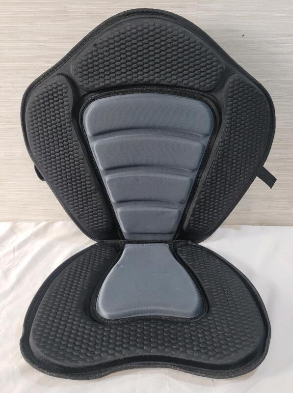 Deluxe Padded Kayak Seat - Polyester Neoprene Material Backrest Design
