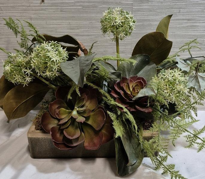 Lovely Artificial Plant Decor - 12" Tall