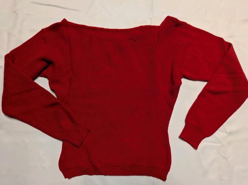 New Small Women's Open Neck Sweater.