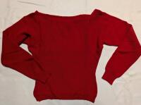 New Small Women's Open Neck Sweater.