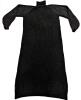 New Size LG Tall Women's Oversized Knit Turtleneck Lantern Skeeve Maxi Dress