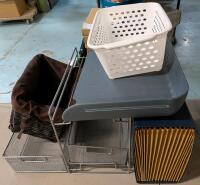 Assorted Office And Organization Supplies.