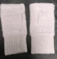 New sz O/S Adult Supwe Soft Fingerless Mitts with Thumb Holes