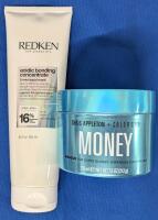 [See Desc] REDKEN Acidic Bonding Concentrate 5-Min Liquid Hair Mask 250ml & CHRIS APPLETON COLORWOW "Money" Masque 212g