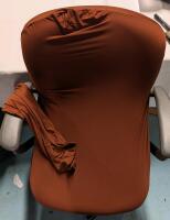 2 New: Chair Covers for Medium/Small Sized Chair - Approx 25" Long x 12.5" Wide