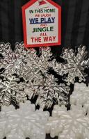 9 New Christmas Decor - Snowflakes & Sign