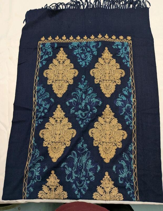 New 27" Wide Scarf. 64" Long