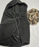 New Adult Balaclava Hat & Animal Print Ear Muffs