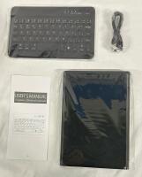 New Compact Bluetooth Keyboard with Case for Small Tablet - See Description for Measurements