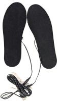 New Size 35-44 Customizable USB-Powered Heated Insoles With Cutting Guides On Back, Does Not Include Power Bank