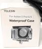 New Telesin Waterproof Case with Anti-Fog for [DJI ACTION 5 PRO 4/3 CAMERA], Underwater Housing Shell Cage Supports 45M/148FT Deep Diving Scuba Snorkeling with Quick Release Bracket Screw Accessories - 2