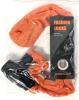 New RIDERACE Bicycle/Scooter/E-Bike Chain Lock Portable Anti-Theft High Security Bike Lock With 2 Keys - 2