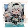New Anime HONKAI: STAR RAIL Firefly Character 2.5D Acrylic Desktop Standee, 3" Tall (Remove Protective Film Before Displaying)