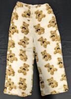 New: Women's Size L - Fuzzy Teddy Bear Pajama Pants