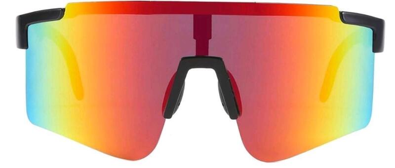 New Sports Fan Sunglasses, Oversized Sports Sunglasses, UV400 Protection Sports Sunglasses