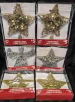 6 New Christmas Tree Toppers