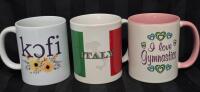 3 New Ceramic Mugs