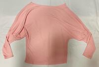 New Women&rsquo;s Small Pink Dolman Sleeve Top