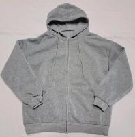 New Women's Sz. Small Shein Grey Zip-Up Hoodie Sweater .
