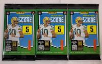 2025 Panini Score NFL Football Trading Card Sealed Wax Packs , Three (3) Wax Packs
