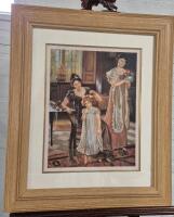 Vintage Wooden Framed Print - 24 by 28.5"