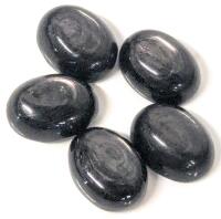 5pc New Polishes Oval HYPERSTHENE Stone Cabochons, Approx 0.35" Long Each