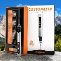 WOW! New Resparked Customizer ENGRAVING PEN Kit With 30 Diamond Bits, Retails $135!
