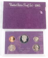 1985 USA Proof Coin Set in Case