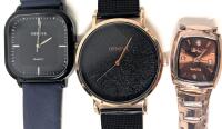 3 New Watches: Geneva & Le-Ly, With Batteries (Working)