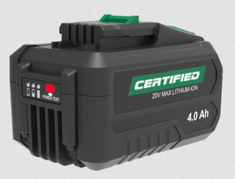 As-New Certified 20V Max Lithium-Ion Batteries 060-6112-4, Retails $99.99!