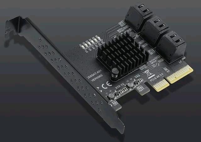 New PCI-E to SATA 3.0 Extension Card, PCI-E Cards PCI Express to SATA 3.0 2-Port SATA III 6Gbps Expansion Adapter Boards