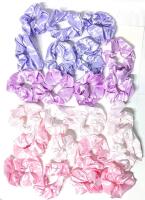 23 New Silky Satin Scrunchie Hair Ties
