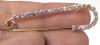 New Rose Metal Rhinestone 21st Birthday Tiara & Rhinestone Safety Pin 1.8" Long - 2