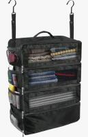 New - Portable Foldable Hanging Packing Cubes Suitcase Organizer .