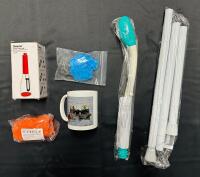 6 New Home Essentials, Includes Otter Mug, Hanging Rod, Comfort Wiper, and More