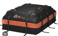 As New Asinking Car Rooftop Cargo Carrier Bag 15 Cubic feet Waterproof for All Cars with/Without Rack, Includes Anti-Slip Mat & 5 Door Hooks