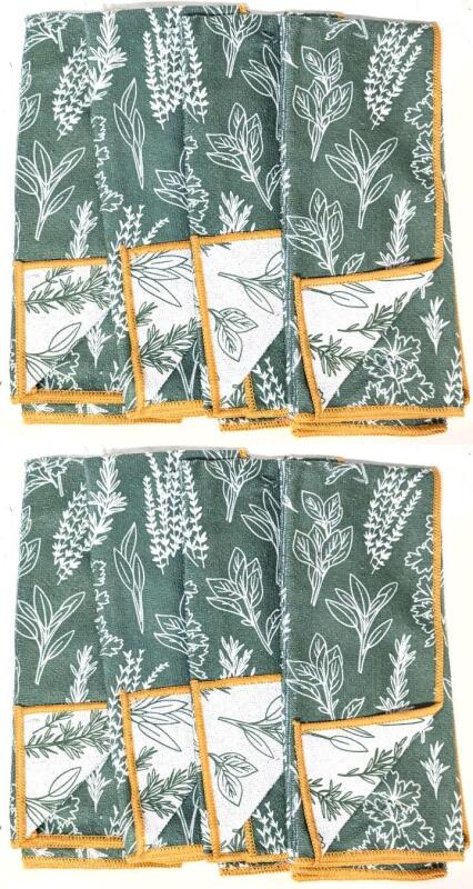 8 New Reversible Kitchen Towels, 14" &times; 24" Each