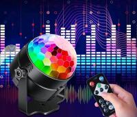 New LED Party Light With Remote Control, 5.5" Tall