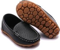 New Size 27 (Approx 9M) Toddler Faux Snakeskin Slip-On Loafers