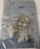 Ten (10) New Mini LED Bulbs . For unknown product. Sealed