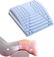 New Neck & Back Stretcher, Sciatica Pain Relief Devices, Neck Cracker for Lower Back Pain Relief, Adjustable Spine Board for Herniated Disc, Sciatica, Scoliosis, 11.75" &times; 9.5" &times; 3.3" High