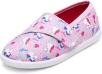 New Kid's Size 10 Velcro Unicorn Shoes Flats