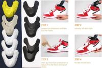 8 New Pairs Men's Size 7-13 Shoe Toe Crease Protector for Sneaker, Anti-Wrinkle Toe Box Protection For Sneakerheads