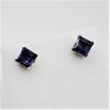 14KT Yellow Gold Natural Iolite (1ct) Earrings, comes with APPRAISAL $720.00. - 4