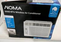 New NOMA Digital 2-Way Window Air Conditioner with Remote Control, 5,000-BTU, White. Retails for $180