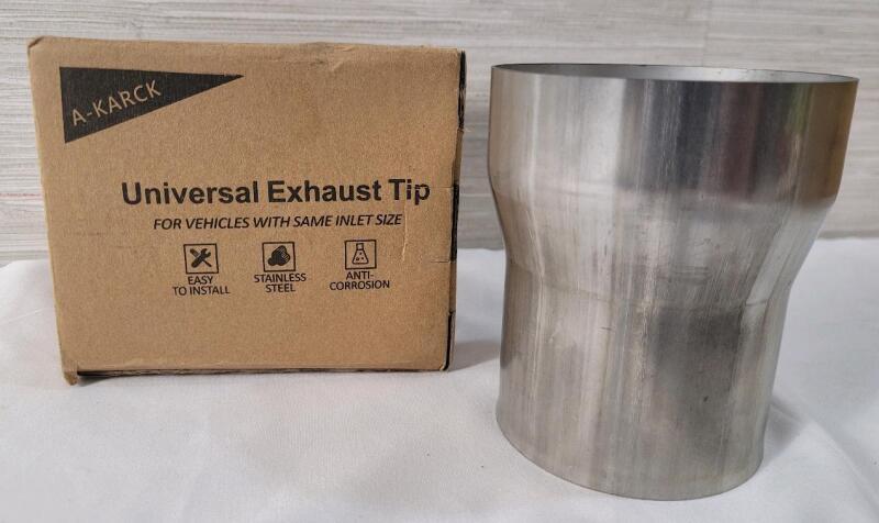 New - A-Karck N-3035A Universal Exhaust Tip Adapter Connector 3" ID to 3.5" ID