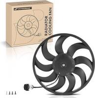 New A-Premium Engine Radiator Cooling Fan Assembly Compatible with Select Chevrolet Models - Sonic 2012-2018 - Replace# 13335181, 95080111